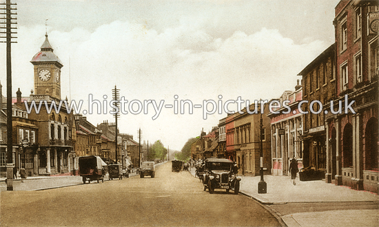 The High Street, Dunstable, Bedfordshire. c.1930's